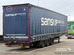 Åben sættevogn med presenning Schmitz Cargobull Curtainsider Mega