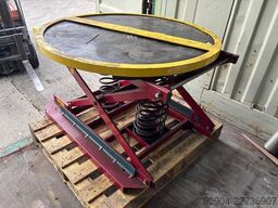 Spring Pallet Loader Turntable 2000kg Capacity