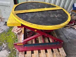 Spring Pallet Loader Turntable 2000kg Capacity