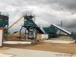 CONSTMACH Concrete Mixing Plant Mobile Concrete Mixing Plant 120 M3/H
