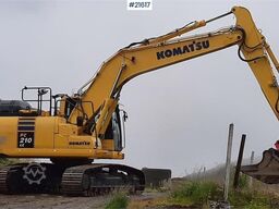 Komatsu PC 210 LC-11 w/ Sanding Bucket and Rototilt