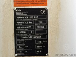 Mikron VCE 1000 Pro