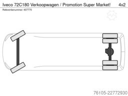 Iveco 72C180 Verkoopwagen / Promotion Super Market!