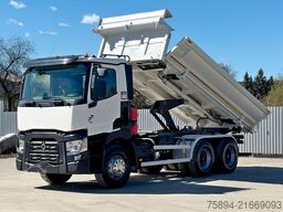 RENAULT C 430 KIPPER 5,30 m + BORDMATIC / 6x4 * TOP