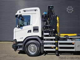 Scania G460 XT 8x4/4 / PALFINGER EPSILON + CONTAINER S...