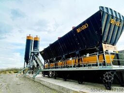 FABO Concrete Batching Plant 110 M3/H Compact Concrete Batching Plant