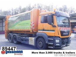 MAN TGS 26.400 6X4 BL, Seilabroller, Haller Lotos,