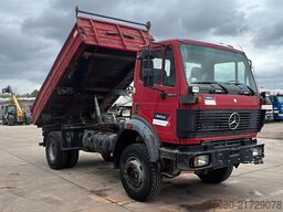 Mercedes-Benz SK 1824 (4X4 / LAMES / GRAND PONT / BIG AXLE / ...