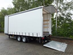 Möslein TPS 11 DL 7,30  neuer Planenanhänger, Ladebordwand + Durchladbar
