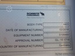 SCHMITZ CARGOBULL SKO 24/L FP45 Doppelst./Thermo-King/LBW/2133 Bh