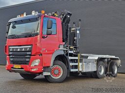 Ginaf CF 410 6x4 / 6x6 / PALFINGER Z KRAAN + NCH CONT...
