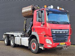 Ginaf CF 410 6x4 / 6x6 / PALFINGER Z KRAAN + NCH CONT...