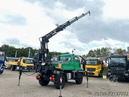 UNIMOG U400 + HIAB 122E 4x4