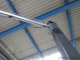 HOVA Kran Drehkran Hallenkran 120KG ALU Ausleger L 6m 500KG Kettenzug