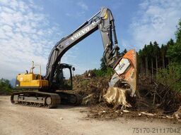 Westtech R900 R1300 Rodeschere Wurzelstock