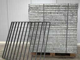 Paket 30x Gitterroste / Gesamtbreite: 1.190 mm / Gesamttiefe: 995 mm (K)