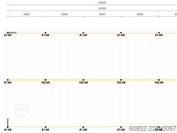 10x20m Lagerbühne , Belastung : 500kg/qm Unterkante: 2,5m ,ca. 200qm Systembühne