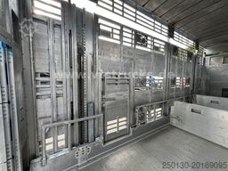 PEZZIOLI RBA31 3.Stock Viehanhänger, Hubdach, Tränke