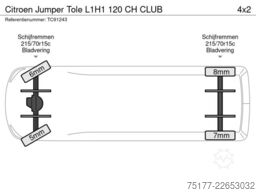 Citroën Jumper Tole L1H1 120 CH CLUB