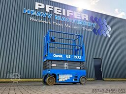 Genie GS1932 Electric, Working Height 7.8 m, 227kg Capac