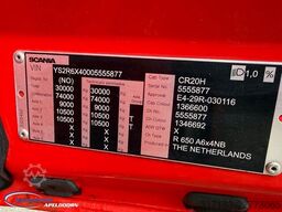 Scania R650 V8 NGS 6x4, 315 Wielbasis, Retarder