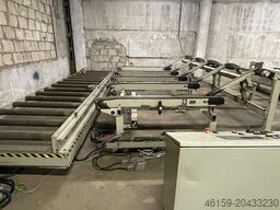 Weinig E6 infeed + A5 outfeed + stacker