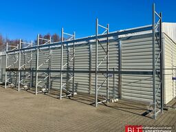 19,6 lfm Palettenregale für Außenbereich H: 4,5m , 3000 kg Fachlast , FVZ