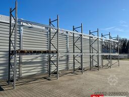 19,6 lfm Palettenregale für Außenbereich H: 4,5m , 3000 kg Fachlast , FVZ