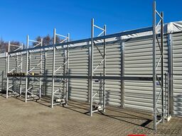 8,40 lfm Palettenregale für Außenbereich H: 4,5m , 3000 kg Fachlast , FVZ