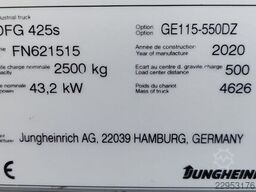 Jungheinrich DFG 425s 5.5m/ 4v/ 4371mh