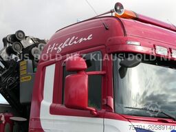 SCANIA R500 Pritsche Kran Palfinger Lift-/Lenkachse Eu5