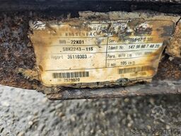 SAF B19-22K01 TRAILER AXLE DISC