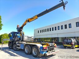 Iveco X-WAY 460 Hooklift + Crane Copma 208