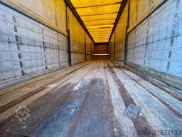 Fruehauf SAF,  pallet box, sliding  roof