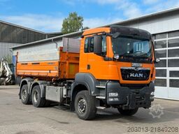 MAN TGS 28.400 6x4 Dreiseitenkipper *Wechsel *Kran