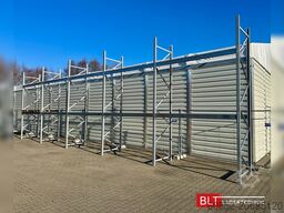 100 lfm. Palettenregale für Außenbereich H: 4,5m , 3000 kg Fachlast , FVZ