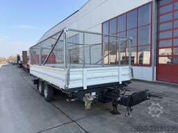  TK  Tandemkipper- Tieflader, Gitteraufsatz, Wenig Benutzt