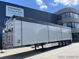 Knapen Trailers K200 - 91m3 stuuras NLA, Liftas *huren / leasen*