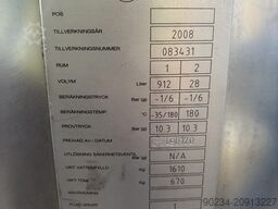 ZETTERSTROM 912 Litre