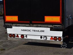 NORDIC S340 3 AXLE CURTAINSIDER SLIDING ROOF , NEW TIL...
