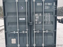  20 Fuß Seecontainer, Lagercontainer