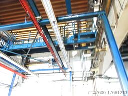 Demag Portalkran Hallenkran Stahlbau Demag DK Kettenzug 250Kg 0,25t 11,6x6,4m