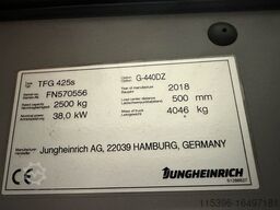 Jungheinrich TFG 425s - TRIPLEX 4,4 m
