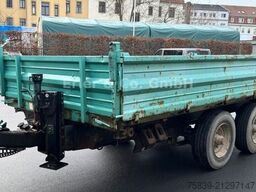 OBERMAIER 13 t, Dreiseitenkipper, Rampen