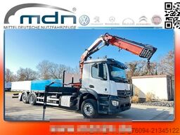 MERCEDES-BENZ Actros 2536 6x2 KRAN 20m FUNK Pritsche 7,5m