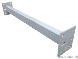 lichte Weite: 850 mm / Profilabm.: 60 x 40 mm / Materialfarbe: weiss