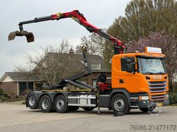 Scania G450 8x2 EURO 6 !!Z-KRAAN!!HAAK!!TOP!! ZERO EMI...
