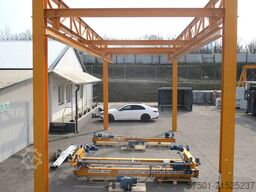 DEMAG  800 kg + 630 kg  + Laufschiene (3456)