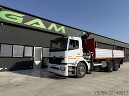Mercedes-Benz Atego 2533 Kipper + Kran Bonfiglioli 6x2