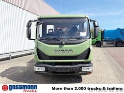 Iveco ML100E19 4x2, Kran HMF 810-K2, 2x AHK